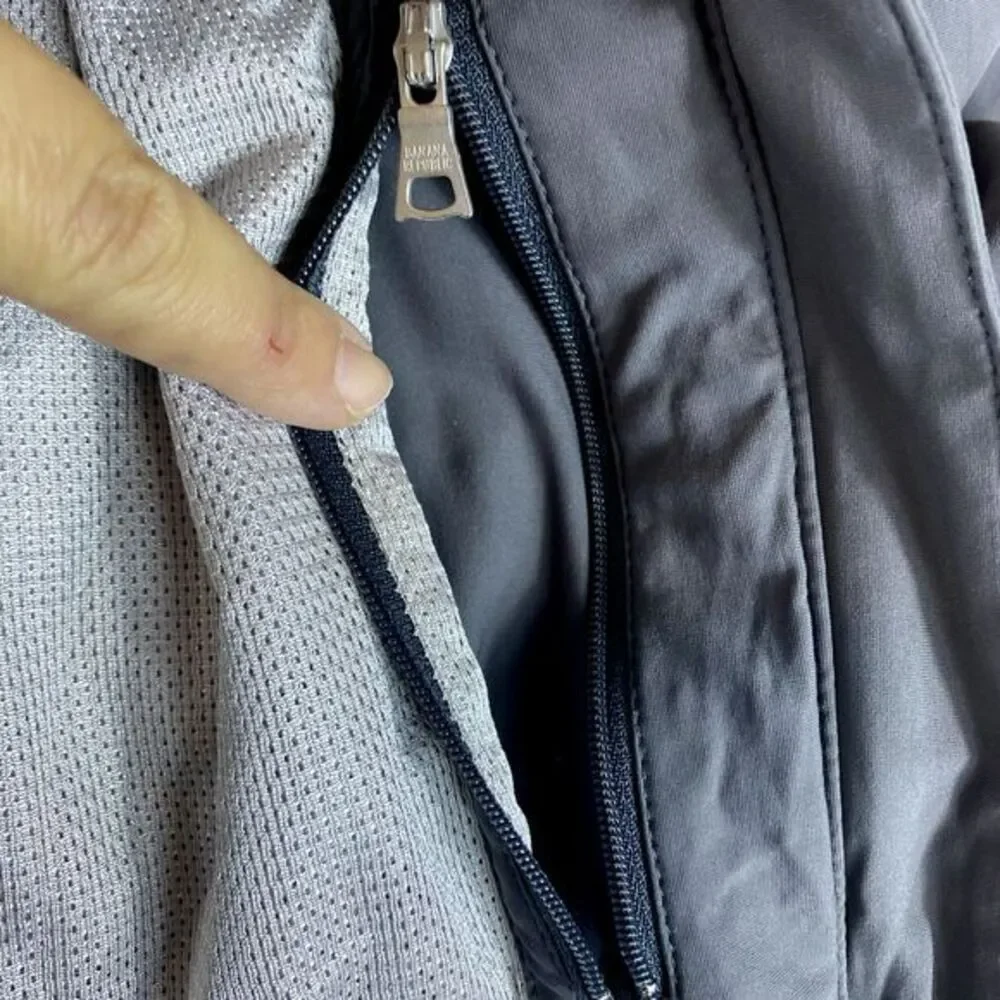 Banana Republic Jacket Men's Sz L Grey Lightweight Casual Vented Outdoor‎